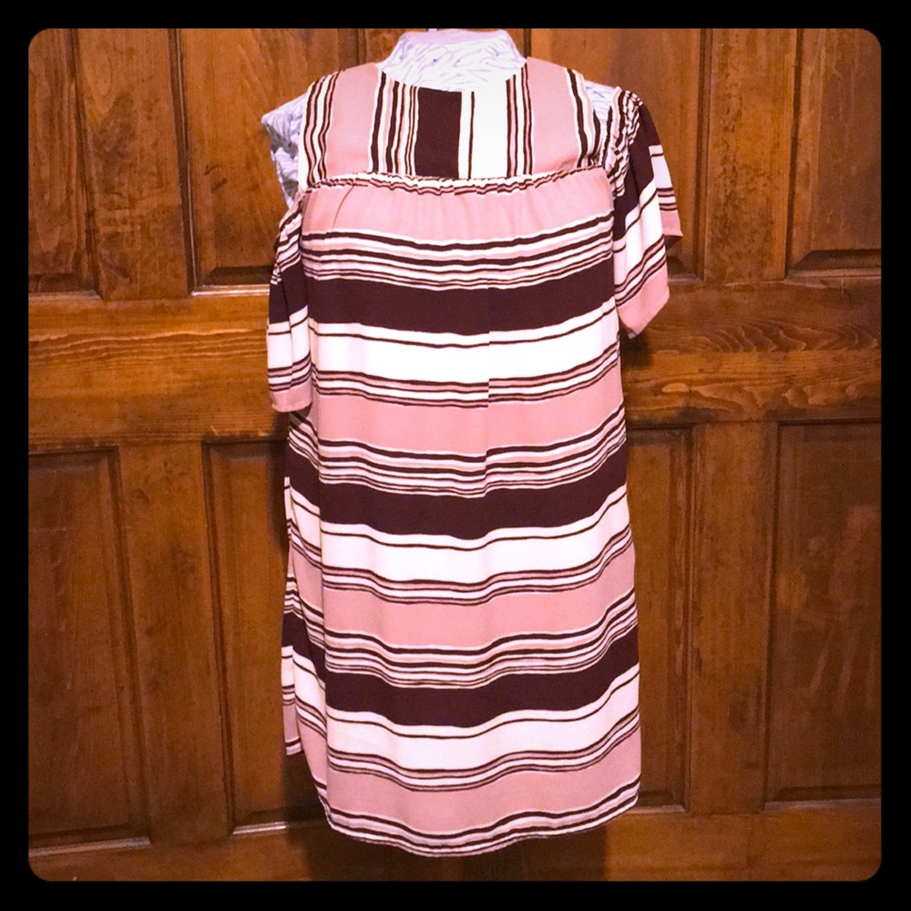 Blue Rain cold shoulder dress, size XS